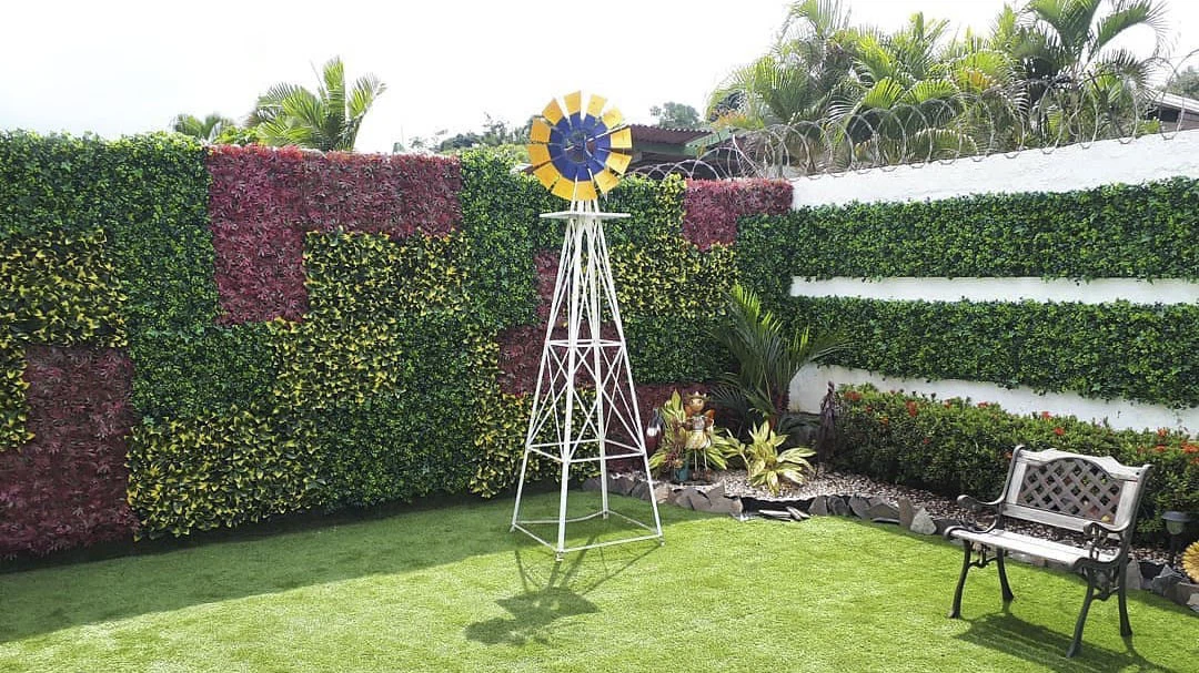 install an artificial green wall install an artificial green wall