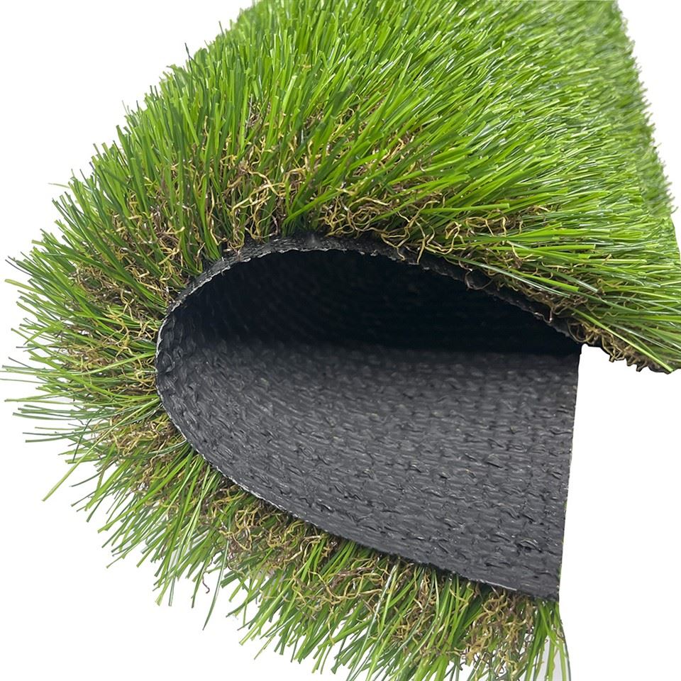 50MM Artificial Grass Good Resistance for Soccer Turf With Stem Inside